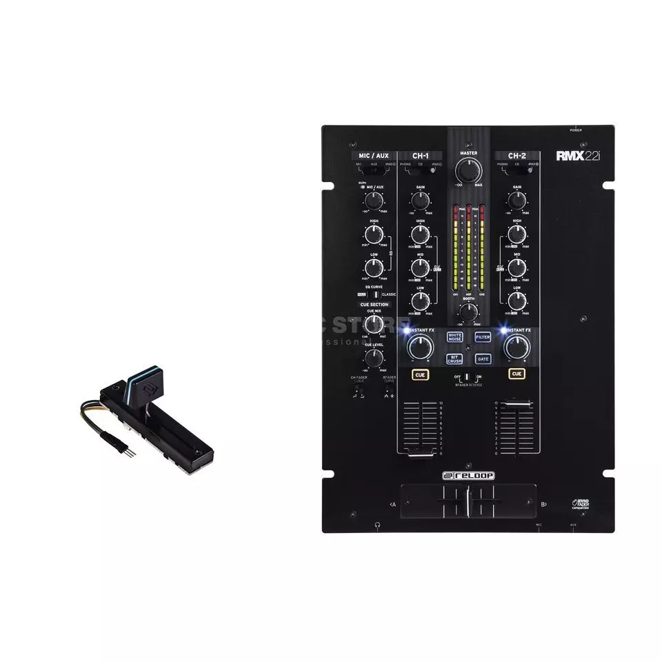 Reloop RMX-22i + RMX Innofader - Set